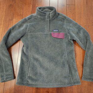 Patagonia women's re-tool snap-t pullover in size medium